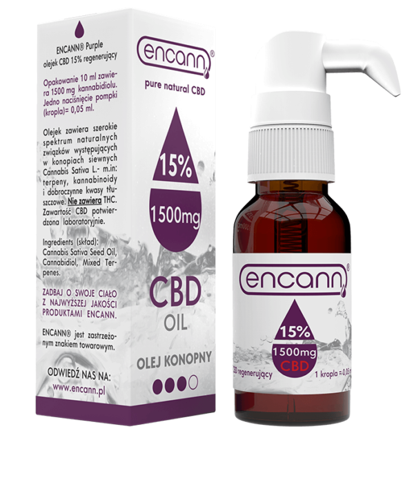 large capacity and high quality hemp oil ENCANN CBD drops