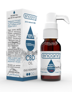 olej konopny krople ENCANN CBD na dobry sen i relaks