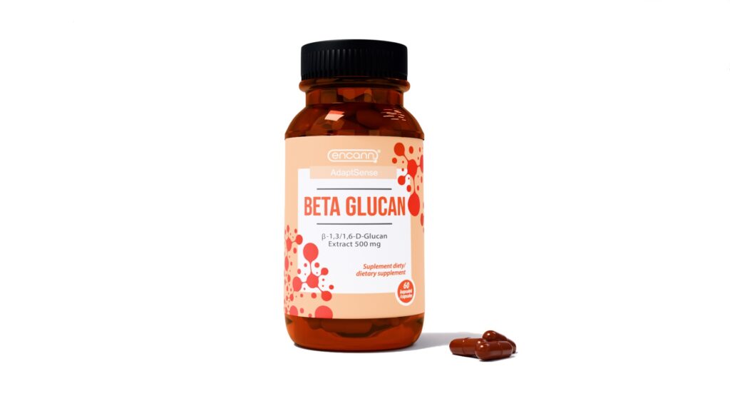 Encann Beta glucan w kapsułkach 500 mg