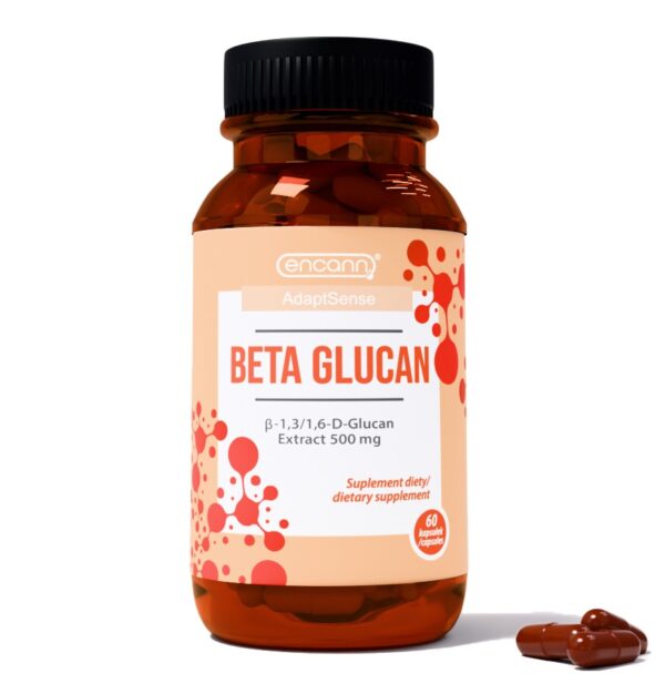 Encann Beta glucan w kapsułkach 500 mg